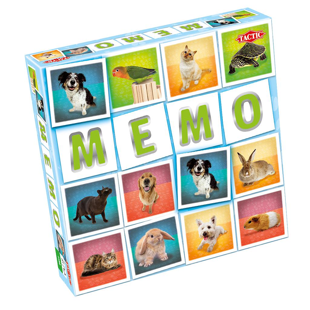 Tactic Board Game Pets Memo