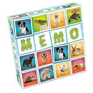 Tactic board game Pets Memo