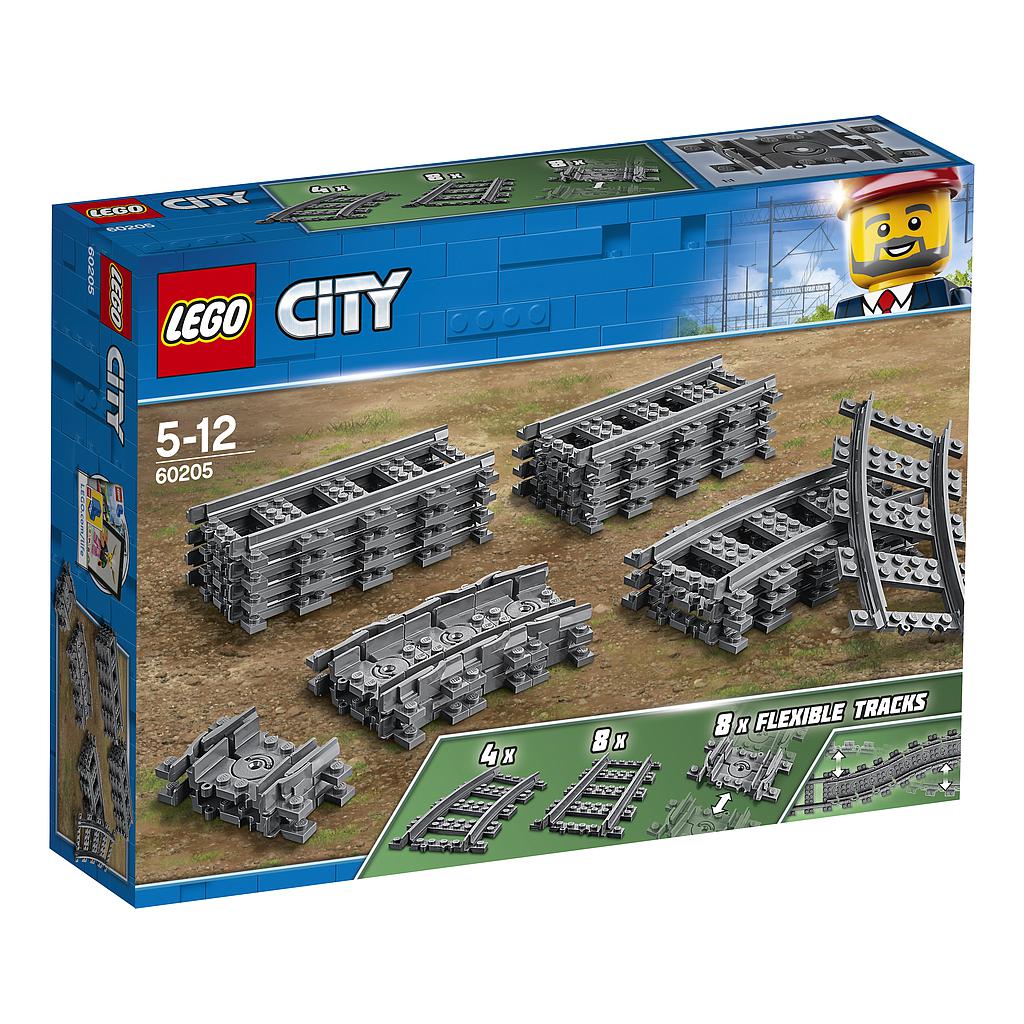 LEGO City Rööpad ja kurvid