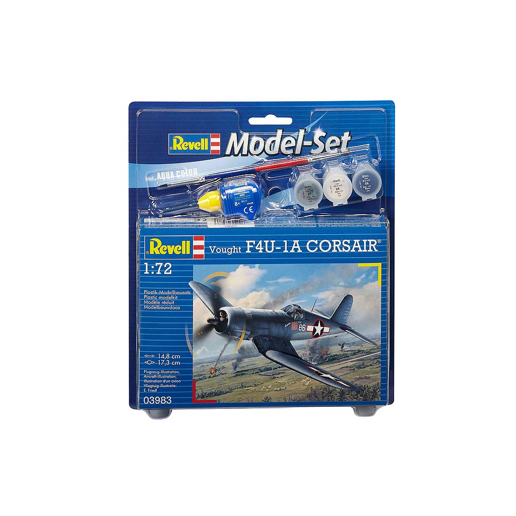 Revell Model Set Vought F4U-1D CORSAIR 1:72