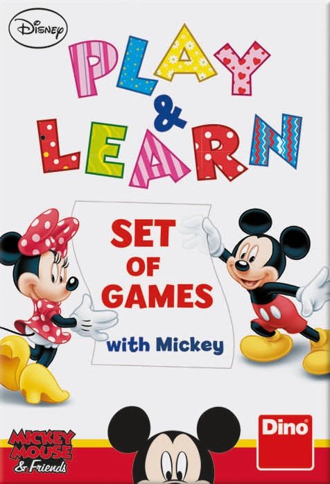 Dino  Board Game Play and Learn with Mickey