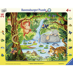 Ravensburger Frame Puzzle 24 pc In the Jungle