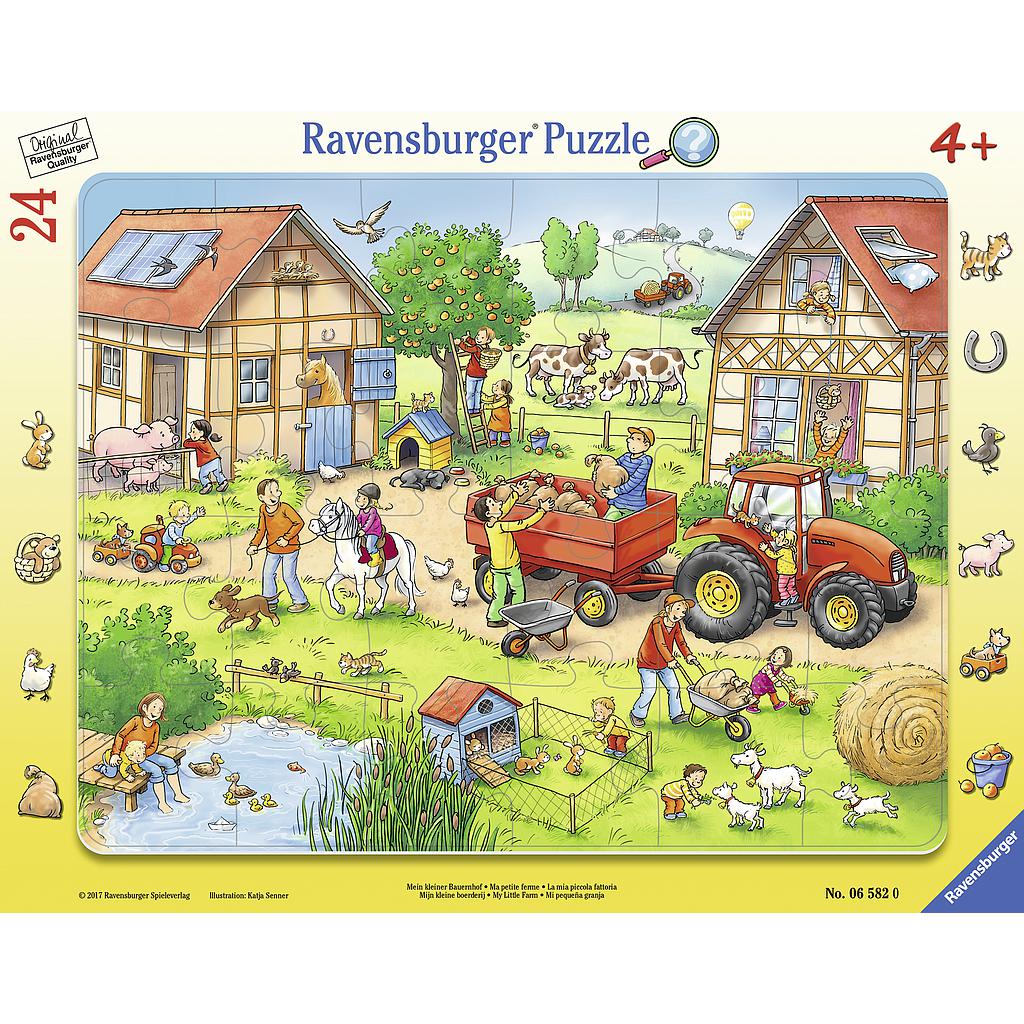 Ravensburger plaatpusle 24 tk Minu väike talu