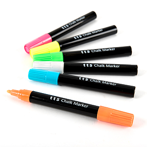 TTS Assorted Chalk Markers 6pk