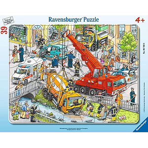 Ravensburger Frame Puzzle 39 pc A Rescue Mission