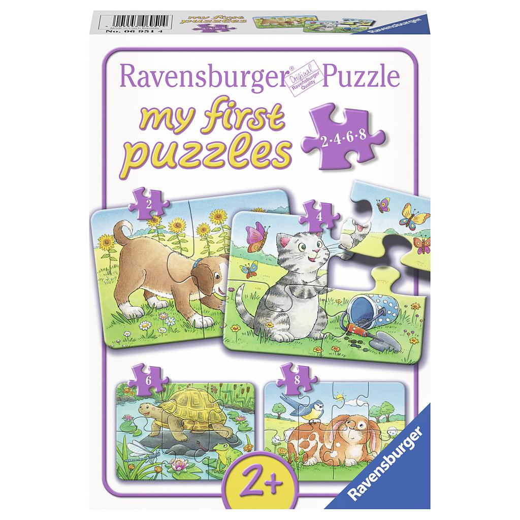 Ravensburger My First Puzzles 2-4-6-8 pc