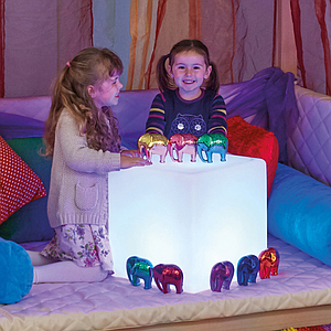 TTS Sensory Colour Changing Light Up Cube