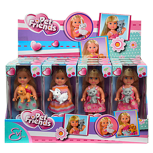 Simba Doll Evi With Pets 3 Different