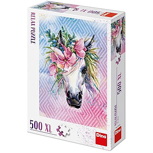 Dino Puzzle 500 pc Unicorn