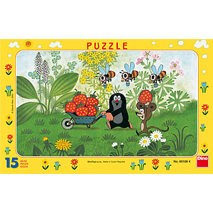 Dino Frame Puzzle 15 pc small