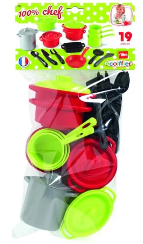 Ecoiffier kitchenware set