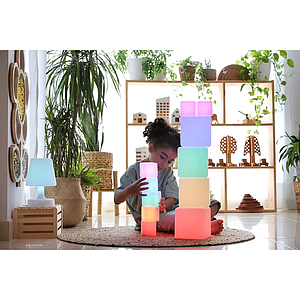TTS Sensory ICT Glow Construction Blocks