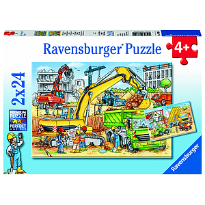 Ravensburger Puzzle 2x24 pc Hard Work