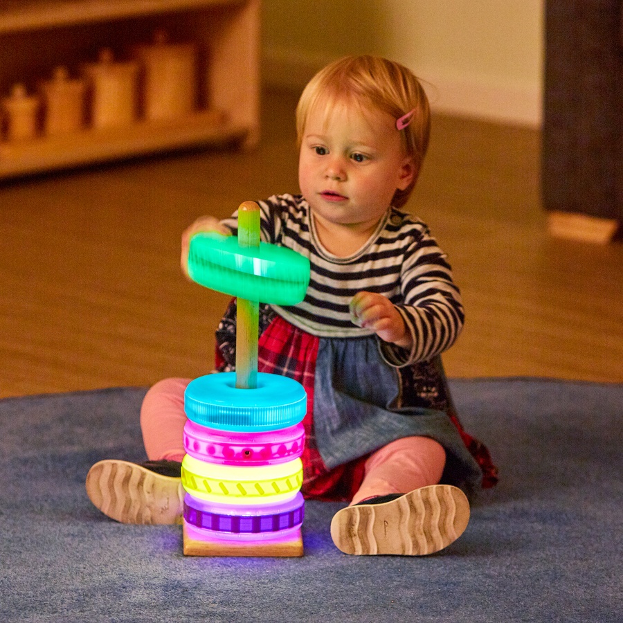 TTS Glow Stacking Discs Pole