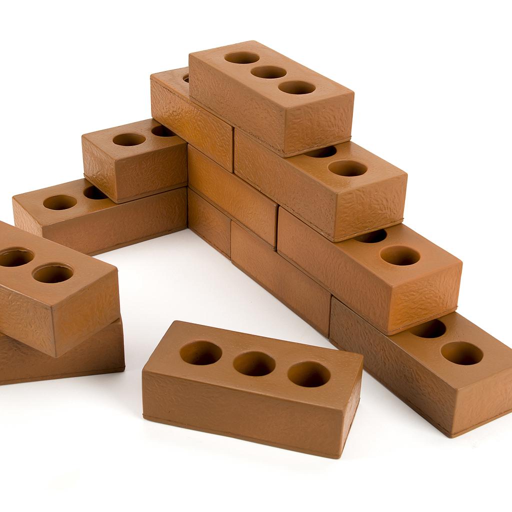 TTS Role Play Foam House Bricks 25pk