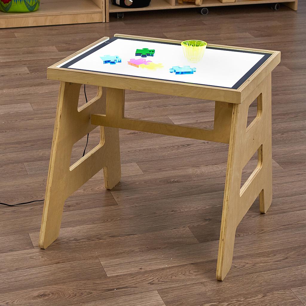 TTS Rectangular Light Panel Table