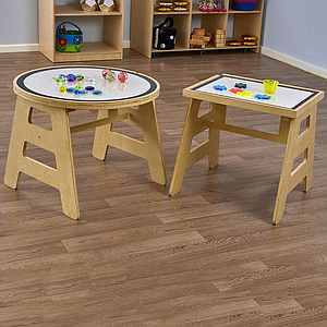 TTS Round Light Panel Table