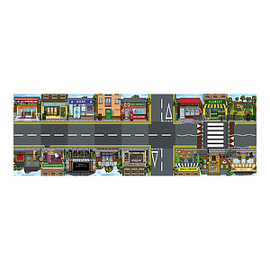 TTS Bee-Bot Mat Busy Street