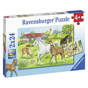 Ravensburger Puzzle 2x24 pc Horses
