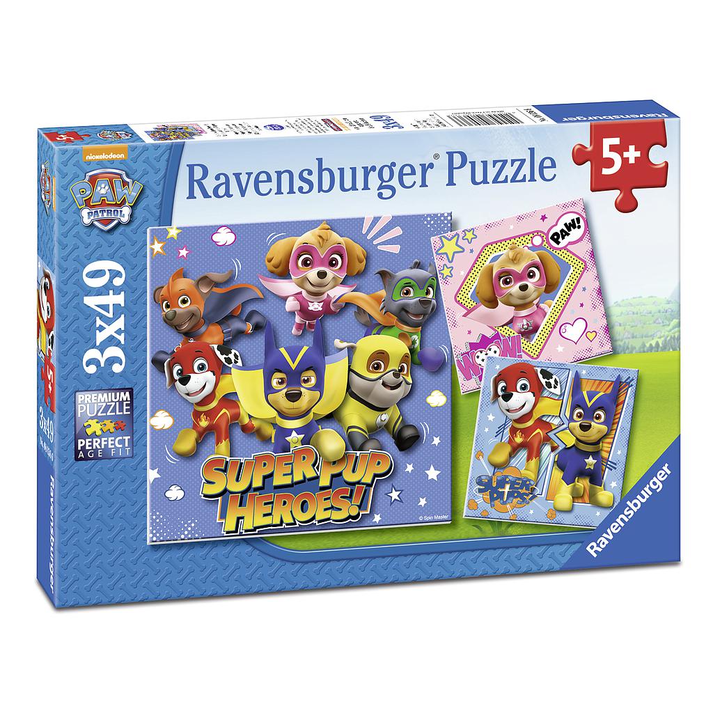 Ravensburger Puzzle 3x49 pc Paw Patrol