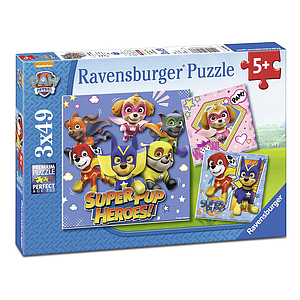Ravensburger Puzzle 3x49 pc Paw Patrol SuperPup Heroes