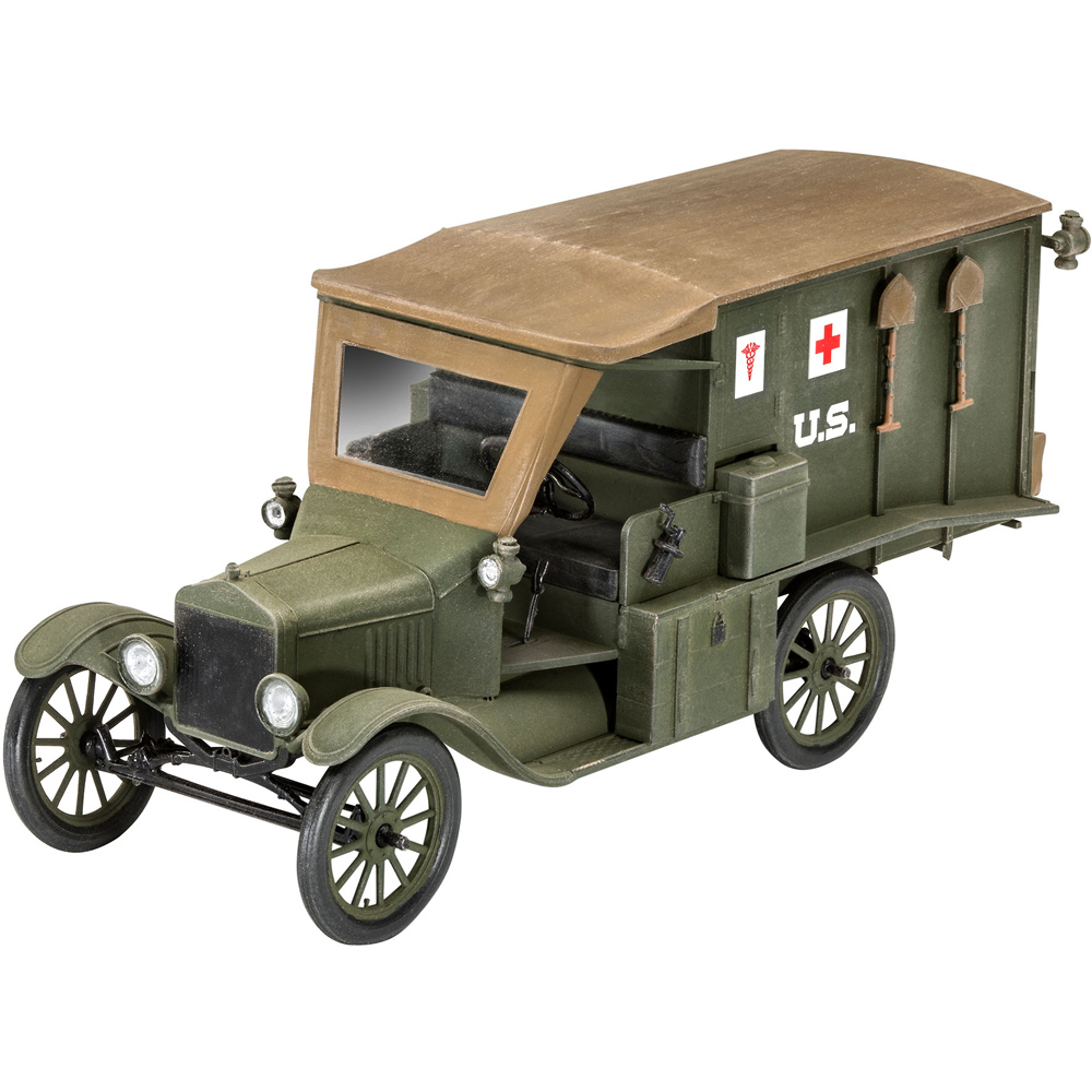 Revell liimitav mudel Model T  1917 kiirabi 1:35