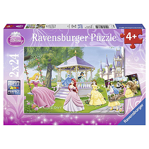 Ravensburger Puzzle 2x24 pc Disney Magical Princesses 
