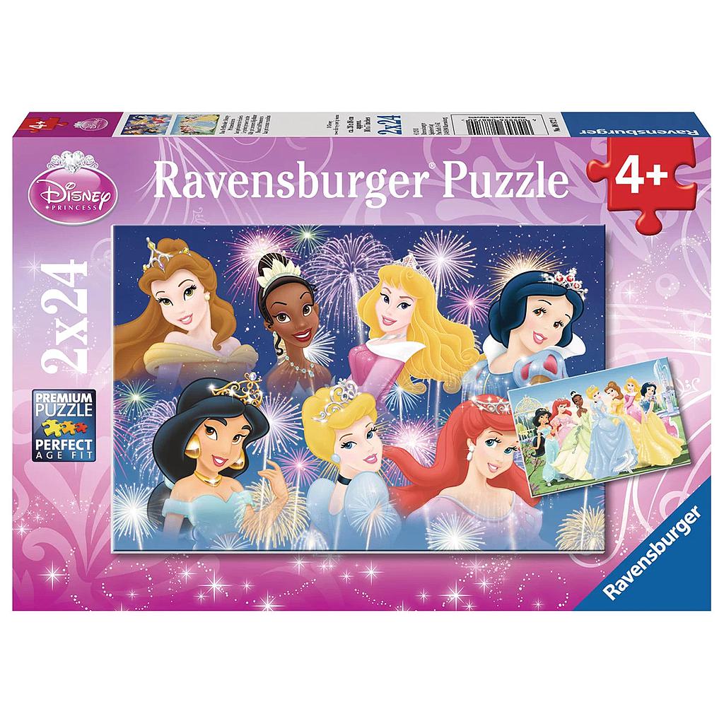 Ravensburger pusle 2x24 tk Printsess