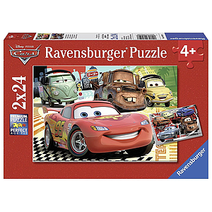 Ravensburger pusle 2x24 PC Cars