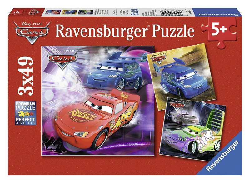 Ravensburger Puzzle 3x49 pc Cars