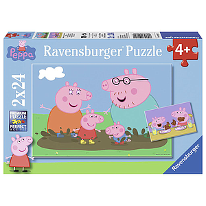 Ravensburger Pusle 2x24 pc Peppa the Pig