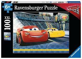 Ravensburger pusle 100 tk Autod 3