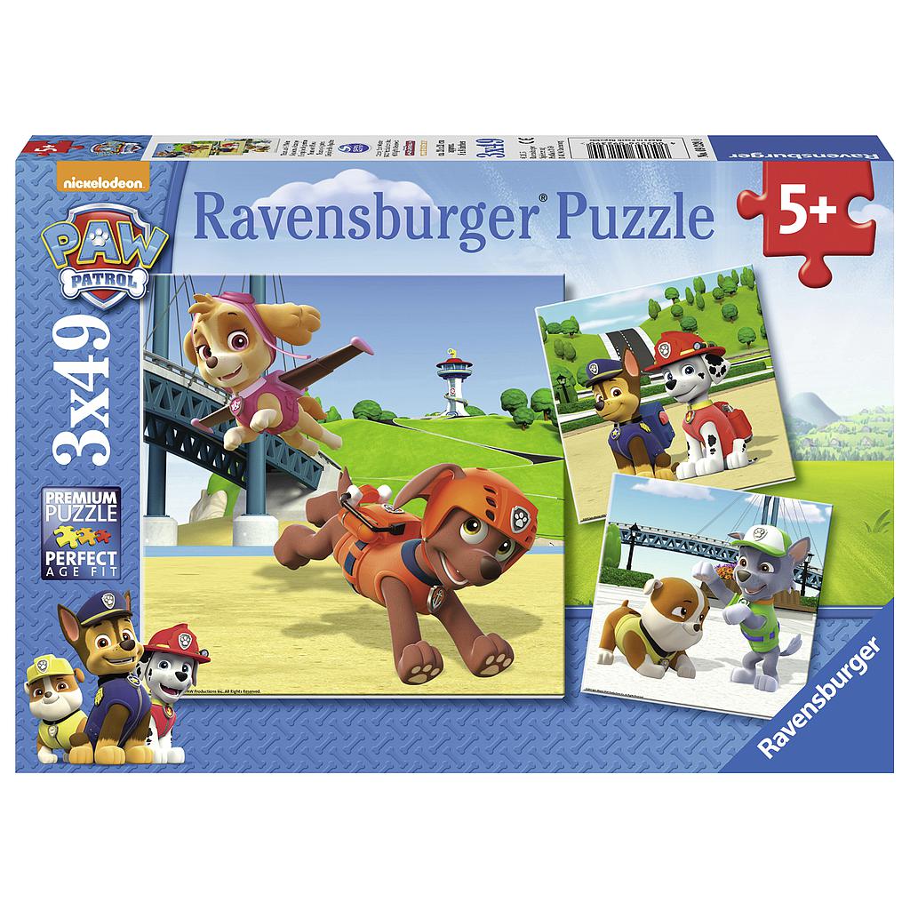 Ravensburger Puzzle 3x49 pc Paw Patrol