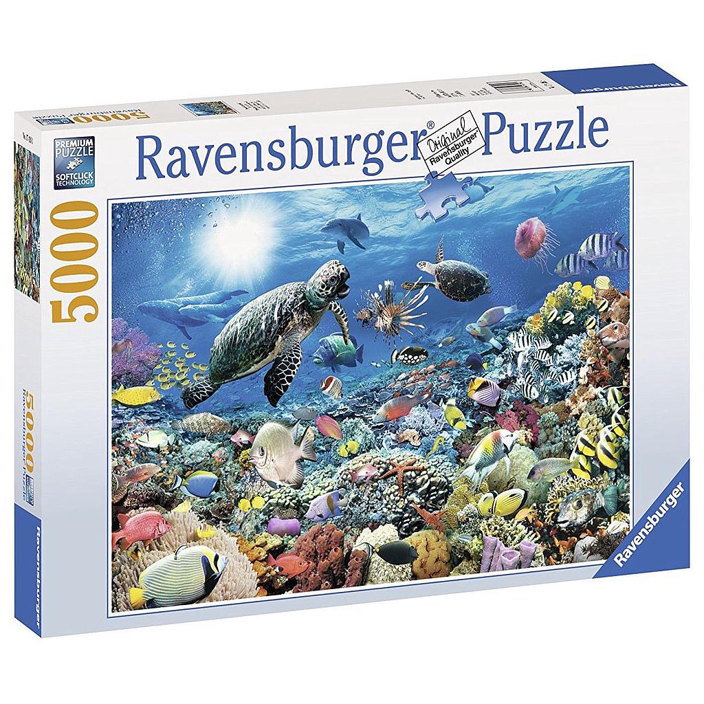 Ravensburger pusle 5000 tk  Veealune maailm