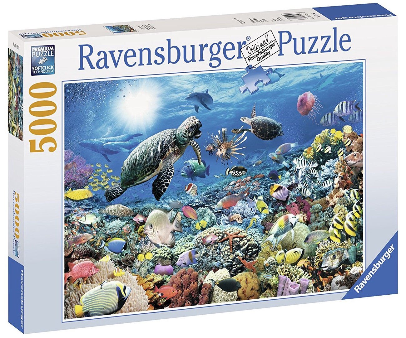 Ravensburger pusle 5000 tk  Veealune maailm