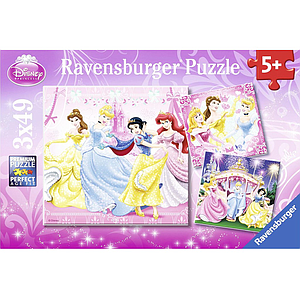 Ravensburger Puzzle 3x49 pc Snow White