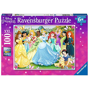Ravensburger pusle 100 tk: Disney Printsessid
