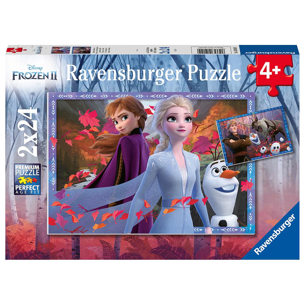 Ravensburger pusle  2x24 tk. Frozen