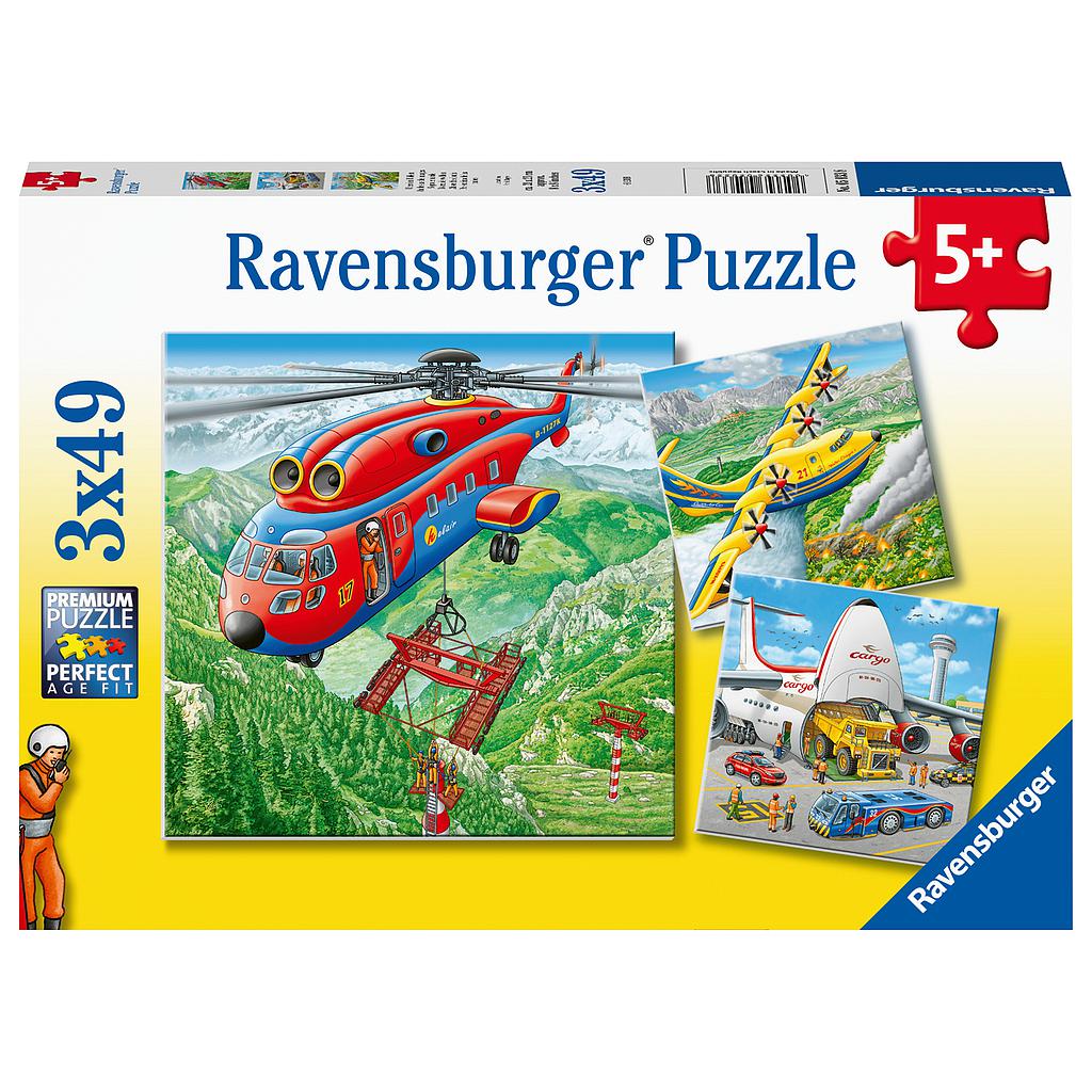 Ravensburger Puzzle 3x49 pc Above the Clouds