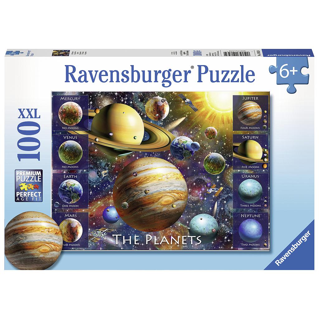 Ravensburger pusle 100 tk. Planeedid