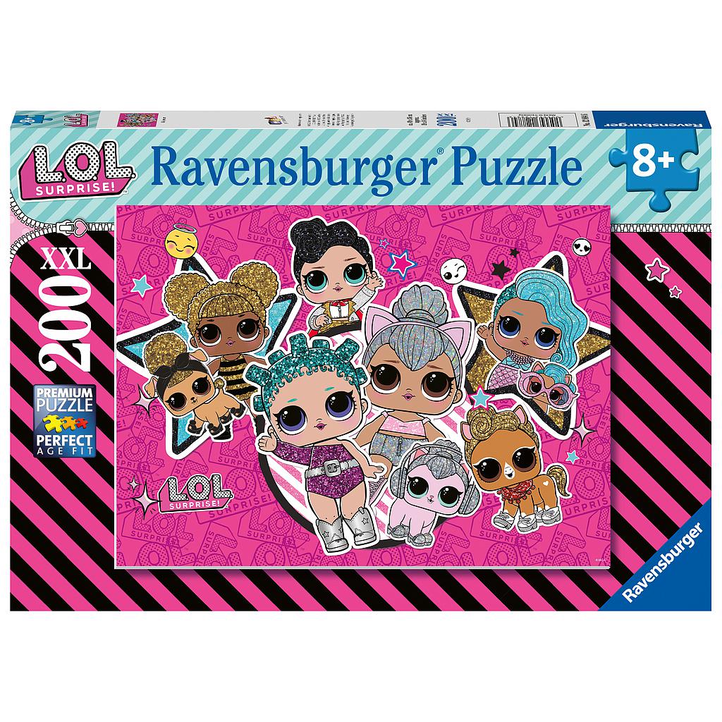 Ravensburger Puzzle 200 pc LOL Surprise Girl Power