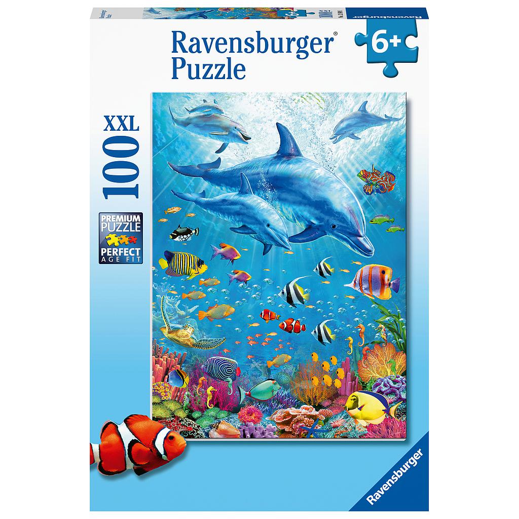 Ravensburger pusle  100 tk. Delfiinid