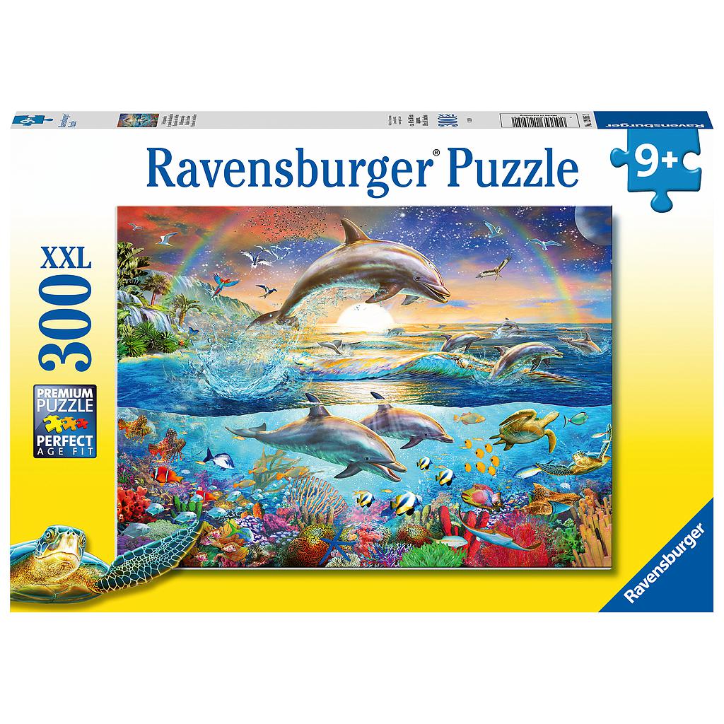 Ravensburger pusle  300 tk. Delfiinide paradiis