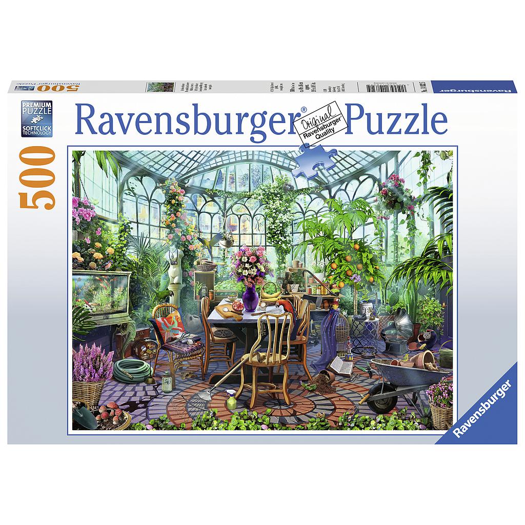 Ravensburger pusle 500 tk. Rohelise maja hommikud