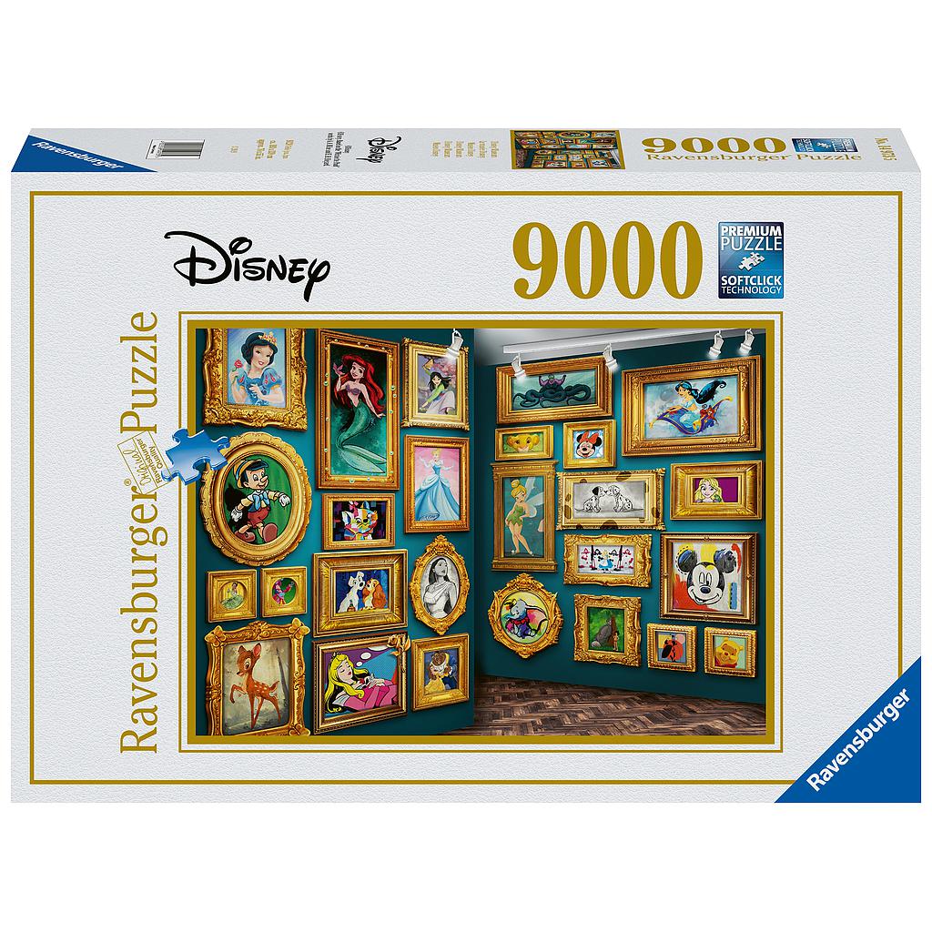 Ravensburger pusle 9000 tk Disney muuseum