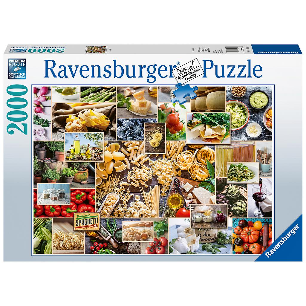 Ravensburger Puzzle 2000 pc Food Collage