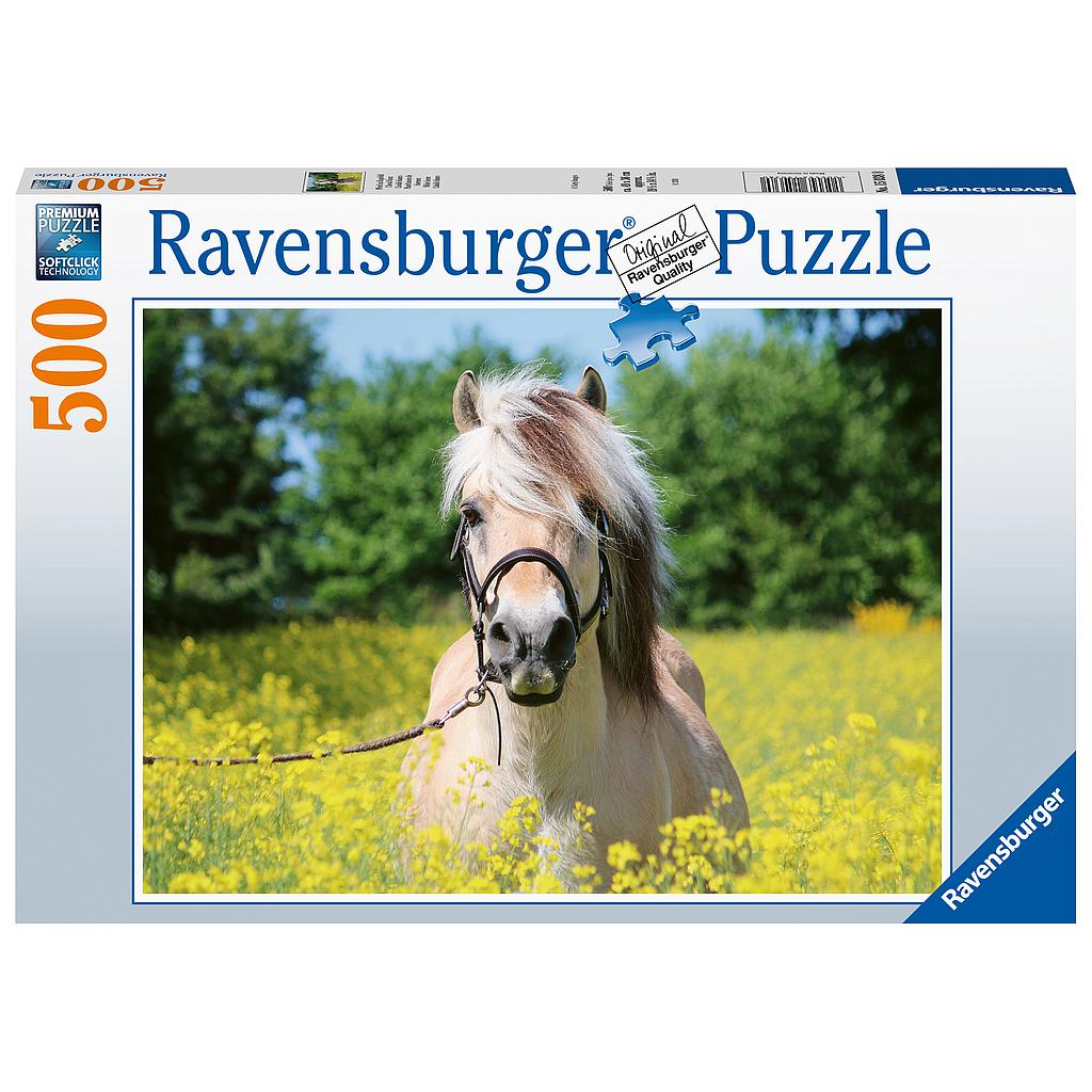 Ravensburger pusle 500 tk. Valge hobune