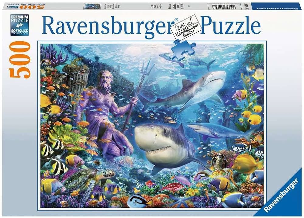 Ravensburger pusle  500 tk. Merekuningas