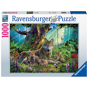 Ravensburger Puzzle 1000 pc Wolves in the Forest