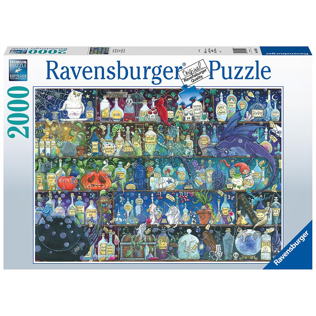 Ravensburger pusle 2000 tk. Mürgid ja joogid